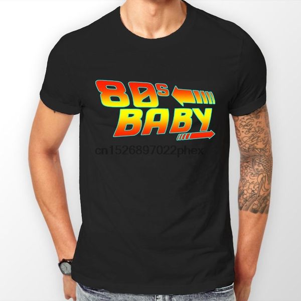 

mens back to the future t-shirt short sleeve tee black shirt for him shirt for brother cool gifts for him dad father men t shirt