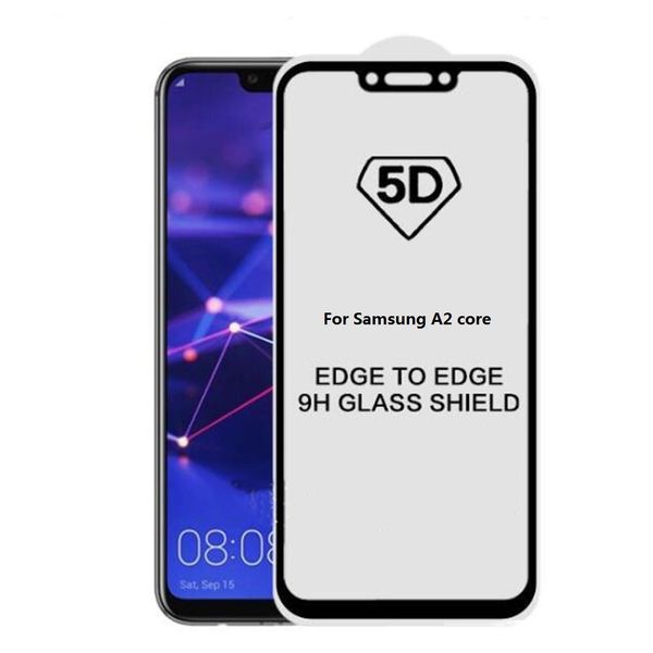 

5d full cover tempered glass screen protector for samsung a20e a2 core m20 m10 a50 a30 a20 a10 a60 a70 m30 a40