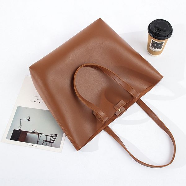 

korean simple portable 2020 new women's large capacity tote women's big fashion handbag bagshoulder shoulder bag qoy4g