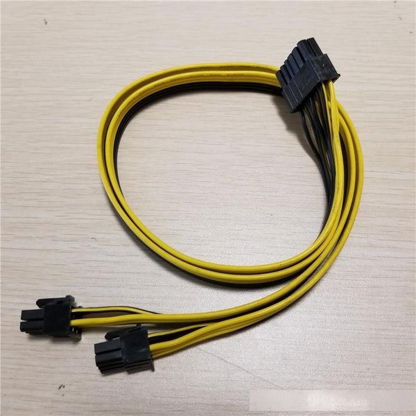 

10pcs/lot modular power supply cable 12pin to 2 x 6pin for ax650 ax750 ax850 50cm
