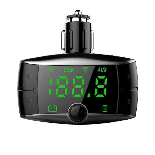 

led display wireless bluetooth fm transmitter modulator car kit stereo bluetooth and car usb transmitter technology #t15