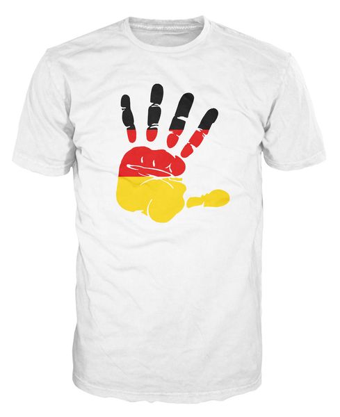 

2019 100% cotton germany flag palm deutschland national fan t-shirt