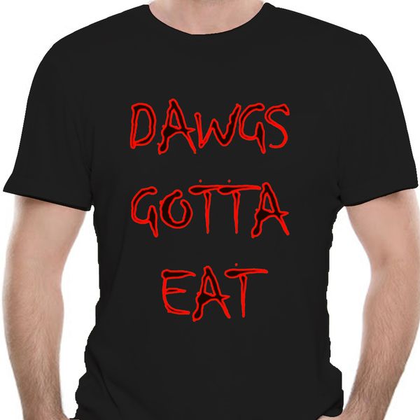 

baker mayfield dawgs gotta eat punisher unique t-shirt white for men-women retro tee shirt 9846a