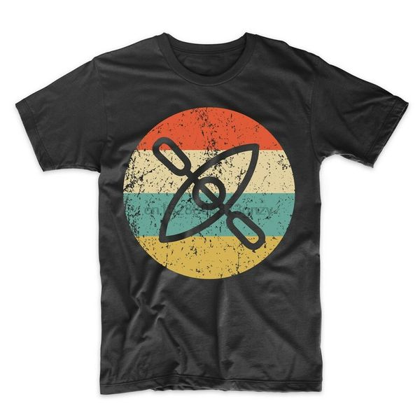 

mens kayak shirt - retro kayaking t-shirt - kayak icon shirt casual tee shirt