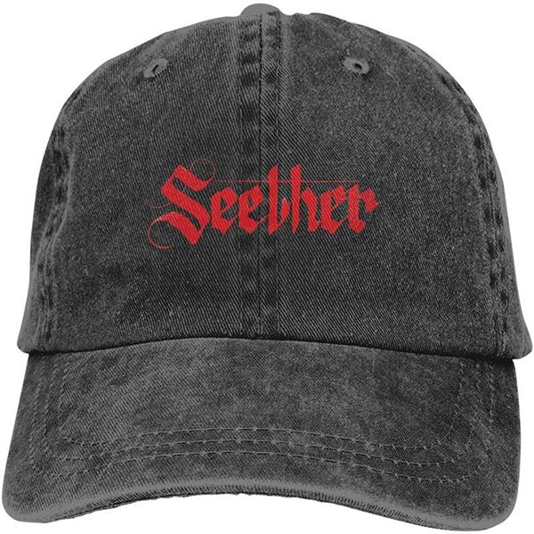 

ball caps seether logo classic casquette cap vintage adjustable hip hop hats black, Blue;gray
