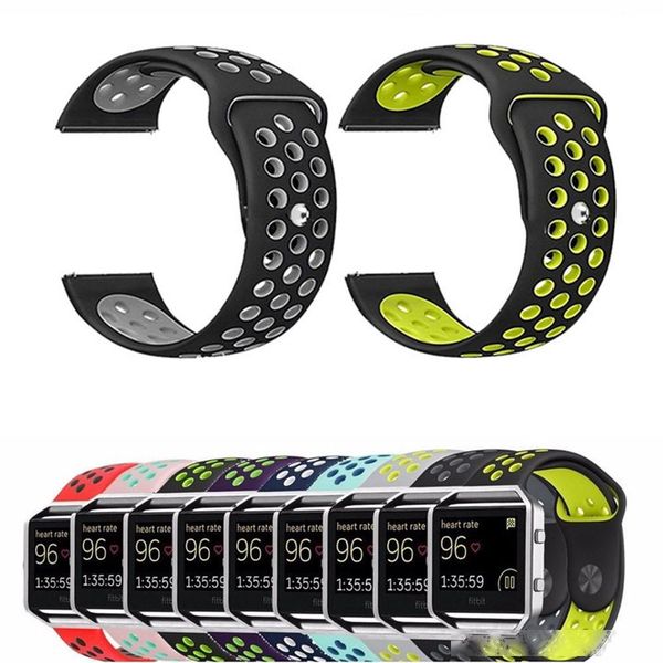 

new arrived sport nk silicone more hole band strap replacement accessories wrist band for fitbit blaze