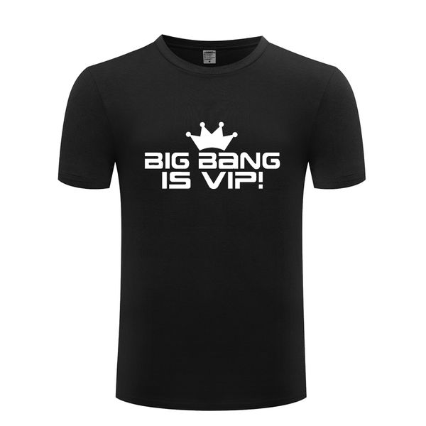 

bigbang is vip мужская футболка футболка мужчины 2018 новый короткие рукава o шеи хлопка повседневный top tee