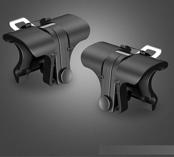 

1pair 3rd mx titanium alloy gaming trigger fire button aim key smart phone mobile games shooter controller for pubg game 10pair/lot