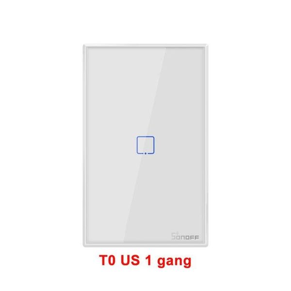 

home automation modules itead sonoff t0us 120 size 1/2/3 gang tx wall switches remote controlled wifi switch with border works with alexa