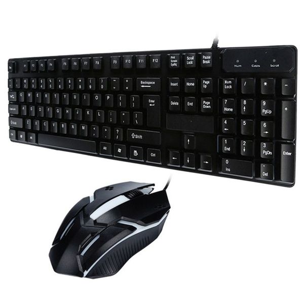 

deskcmk-188 durable comfortable usb mouse and keyboard combo