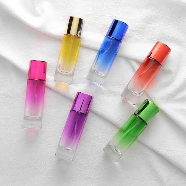 Viagem 30ml frasco de spray de vidro vazia pequenos recipientes cosméticos vazios viagem perfume recarregável portátil atomizador Free Ship