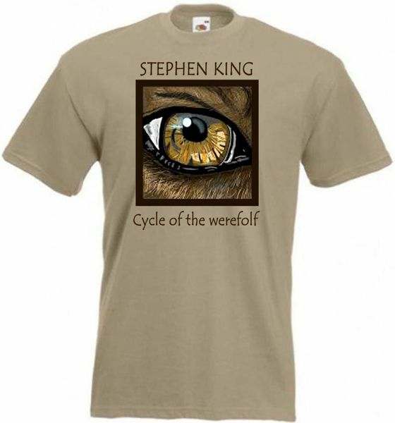 

cycle of the werewolf v 3 t shirt khaki poster all sizes s 5xl