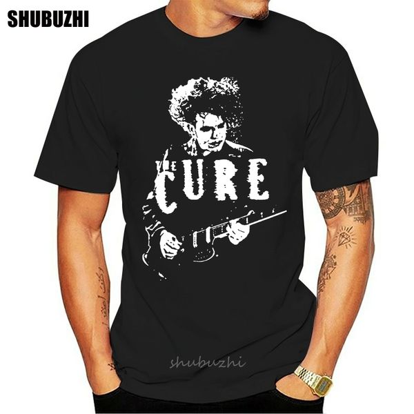

the cure robert smith gothik rock punk new wave musik t shirt summer short sleeves new fashion t shirt cool summer tees 012310