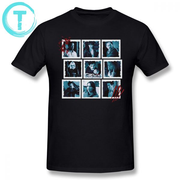 

grimm t shirt grimm t-shirt 100 cotton man tee shirt awesome printed xxx short-sleeve casual tshirt
