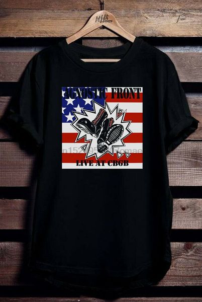 

агностик front - живой в cbgb черная футболка s m l xl 2xl 3xl 4l 5xl