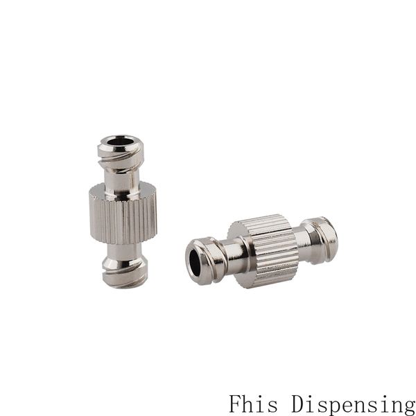

metal double joints or connector for luer lock syringe