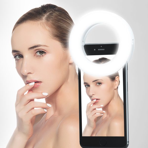 

factory price universal flash led selfie ring light for mobile phone selfie