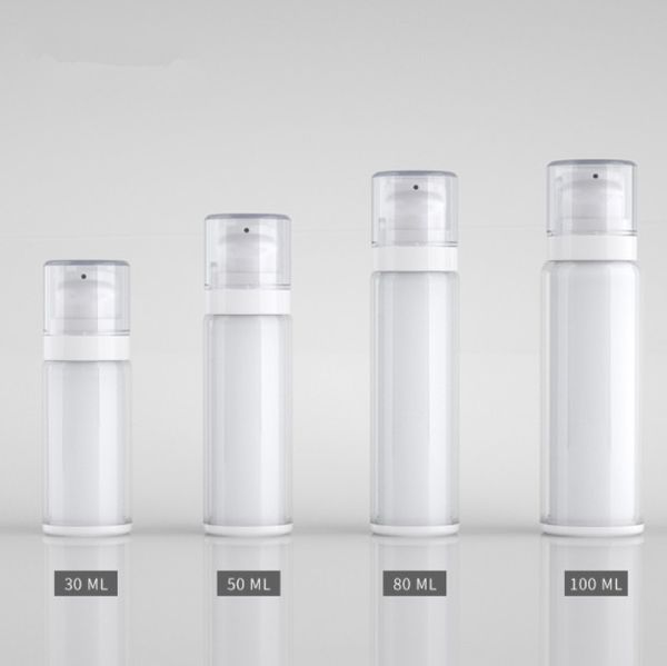 

storage bottles & jars 30ml 50ml white empty as lotion vacuum bottle emulsion foundation container