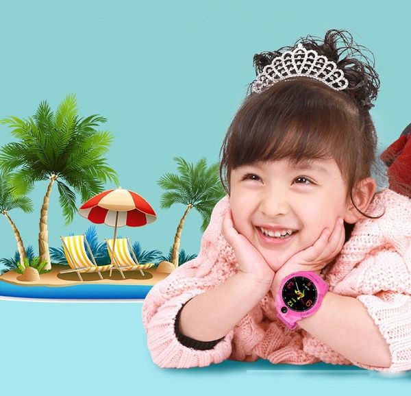 

q360 vm50 kids smart watch and camera gps wifi location child smartwatch sos anti-lost monitor tracker baby wristwatch pk q528