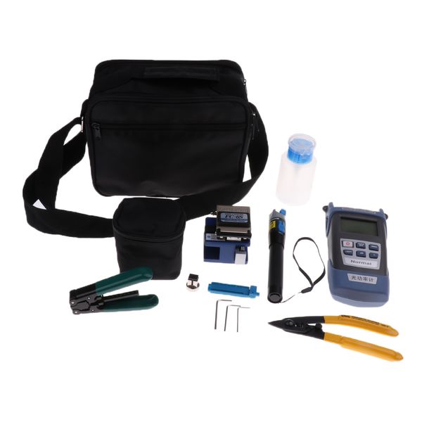 

fiber optic ftth tool kit with fc-6s cutter+optical power meter+cable cutter