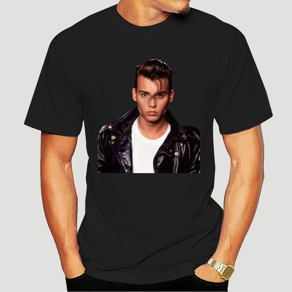 

johnny depp - cry baby - black shirt - ships fast active 2019 tee-3940a