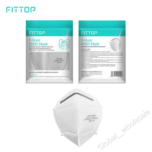

DHL Free Shipping! Fittop KN95 Mask Adult Anti-Fog Haze and Influenza KN95 Face Mask in Stock!