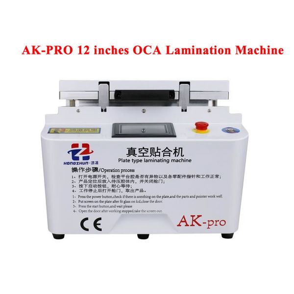 

ak pro oca vacuum laminator machine bubbles removing machine for phone samsung glass touch lcd screen refurbish repairing