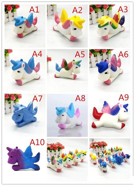 

squishy toys cute pegasus unicorn soft squishy slow rising squeeze squishies toys children toys decompression toy