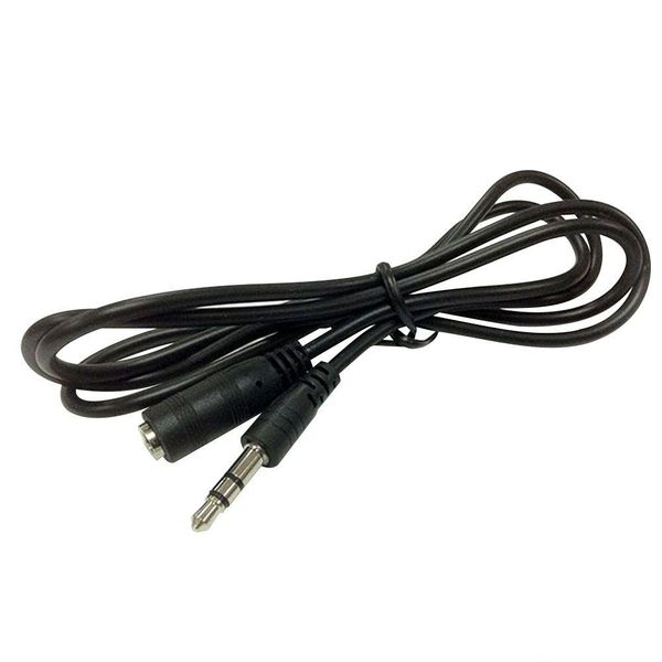 

wholesales black 1m 3ft stereo audio extension aux cable 3.5mm male to female ing