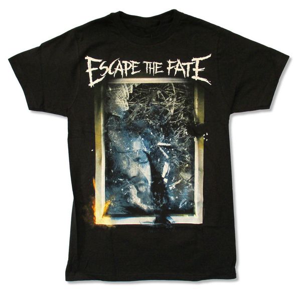 

escape the fate window image black t shirt new cool tee shirt