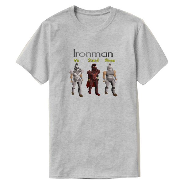 

personalized comical ironaman osrs t shirt white men t-shirt round neck 100% cotton size s-5xl hiphop
