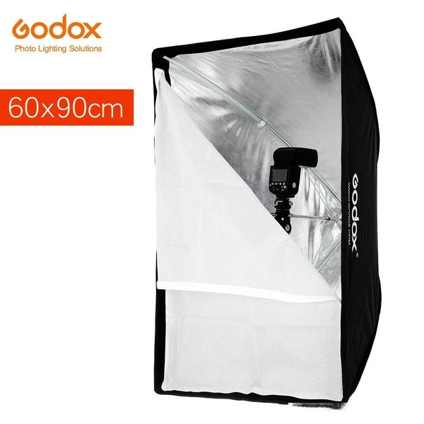 

softbox godox 60cm x 90cm 24in x 35.4in rectangular umbrella softbox brolly reflector for strobe studio flash speedlight pgraphy