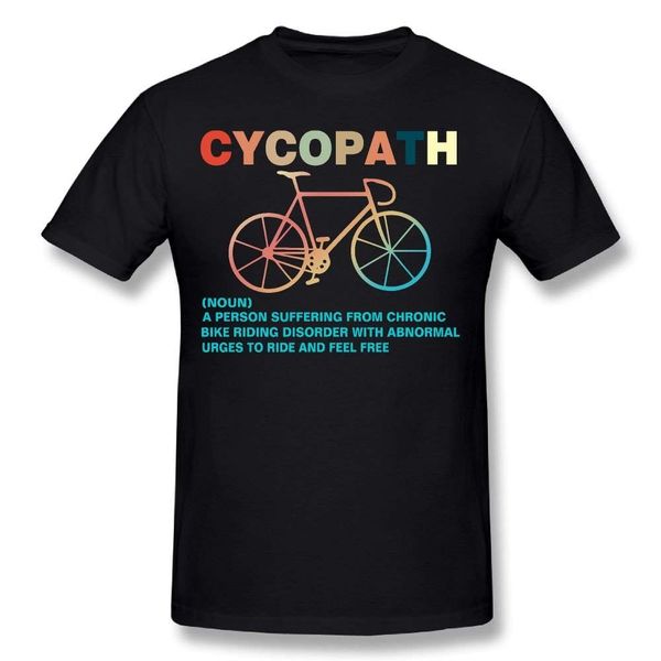 

мужская рубашка cycopath смешного урожай ретро определение подарки 100% хлопок печать с коротким рукавом повседневной tee круглых шеи одежда