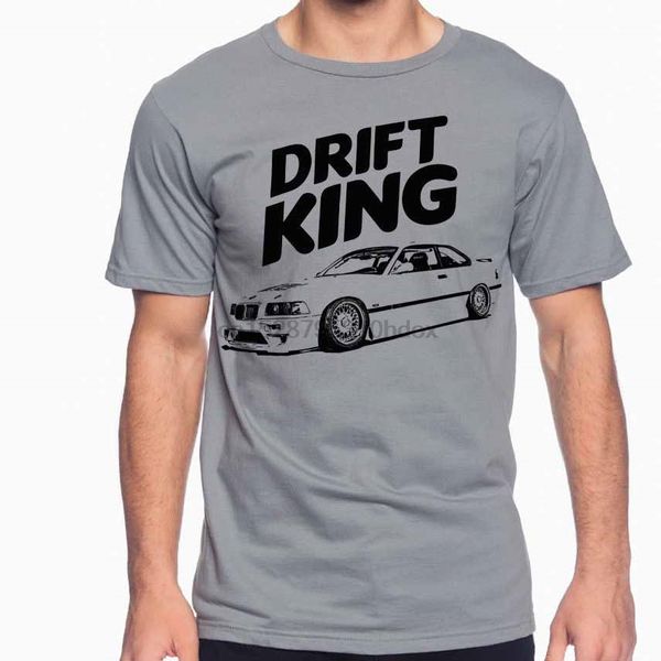 

2020 new spring high-elastic cotton new funny brand clothing e36 m3 drifting king t-shirt s to 3xl create tee shirt