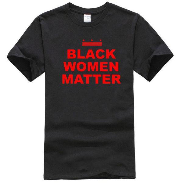 

black women matter t shirt women march 2020