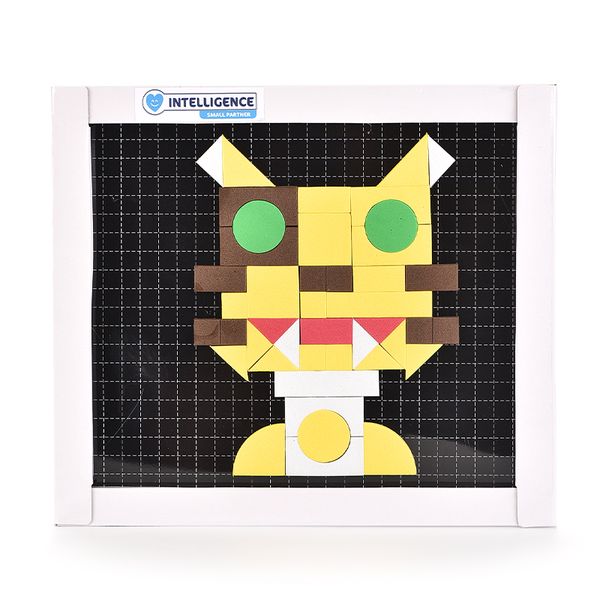 

ability intelligence toy eva magnetic puzzle for kids bag game toy style magnetic animal jigsaw for baby toy