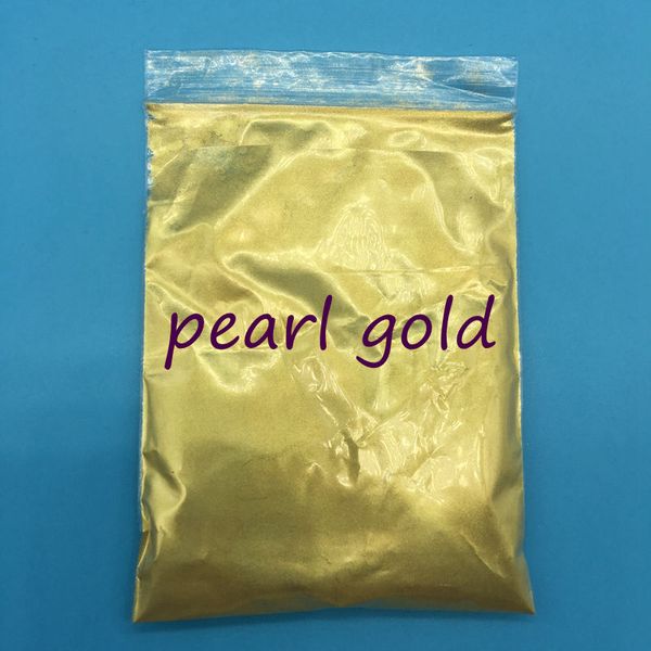 

nail glitter 20g pearlescent pigment pearl gold powder car change color eyeshadow soap dye mica, Silver;gold