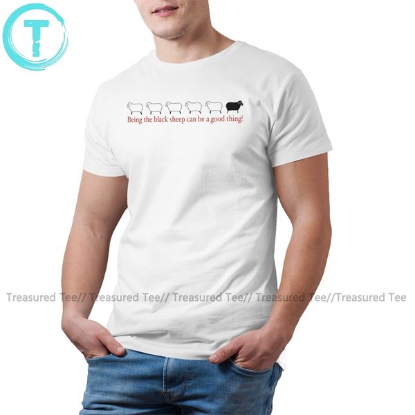 

sheep t shirt black sheep t-shirt printed 3xl tee shirt cotton awesome male casual short sleeve tshirt