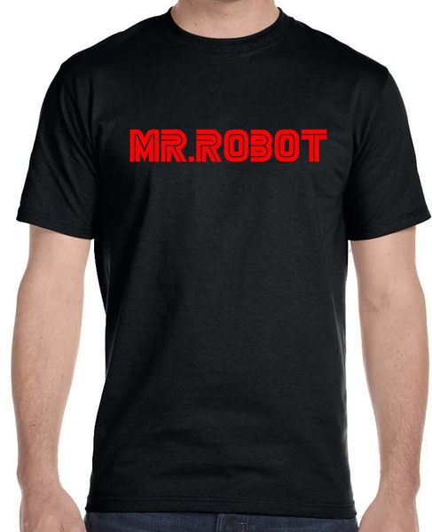 

mr robot t-shirt 2019 short sleeve t shirt men fashion brand design 100% cotton male quality print tshirts o-neck