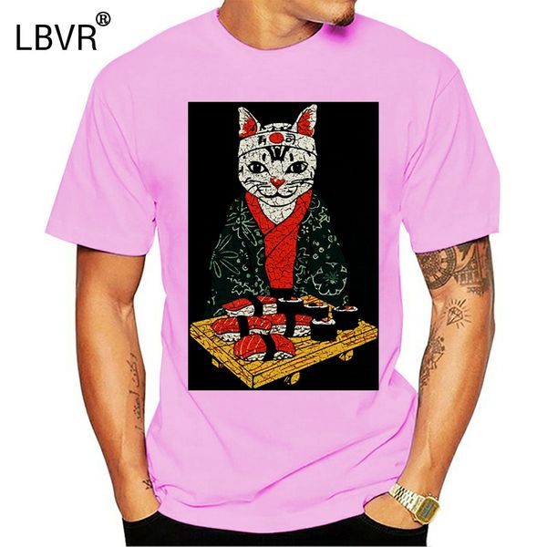 

sushi lover t-shirt cats love japan fun fish katze katzen liebe sucht vintage tee shirt