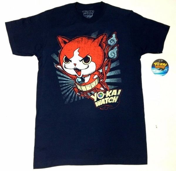 

anime yo-kai yokai watch jibanyan t-shirt nwt 100% authentic(1