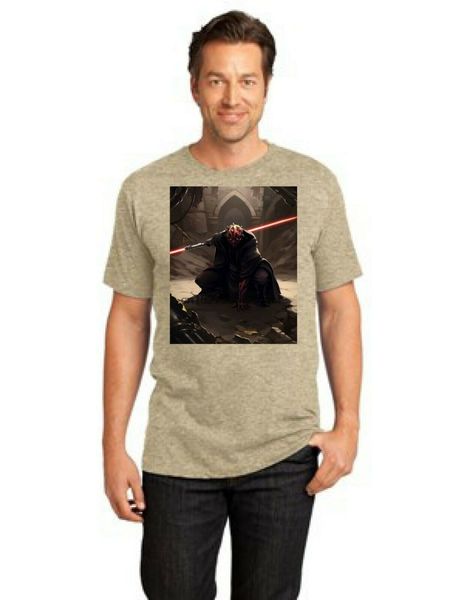 

darth maul sith lord men perfect weight crew t-shirt size xs to 4xl normal