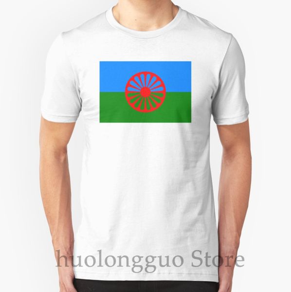 

100% cotton o-neck men t shirt custom printed t-shirt gypsy flag women tshirt