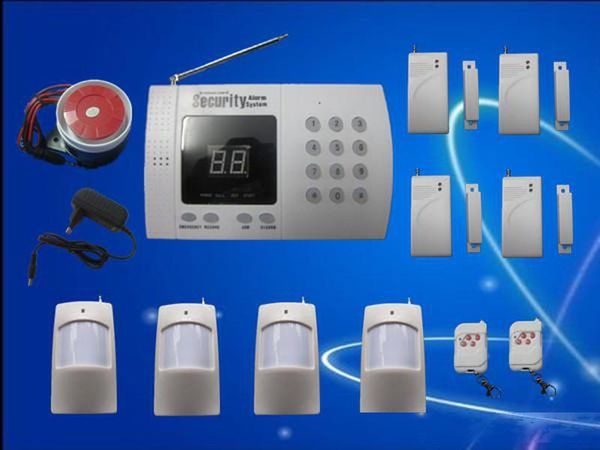 

new most advanced 99 zone auto dial wireless home/office security alarm system with led display h313