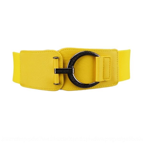 

down jacket elastic waist fashion all-match wide down jacket dress accessories belt women's decoration korean style dress elastic waist, Black;brown