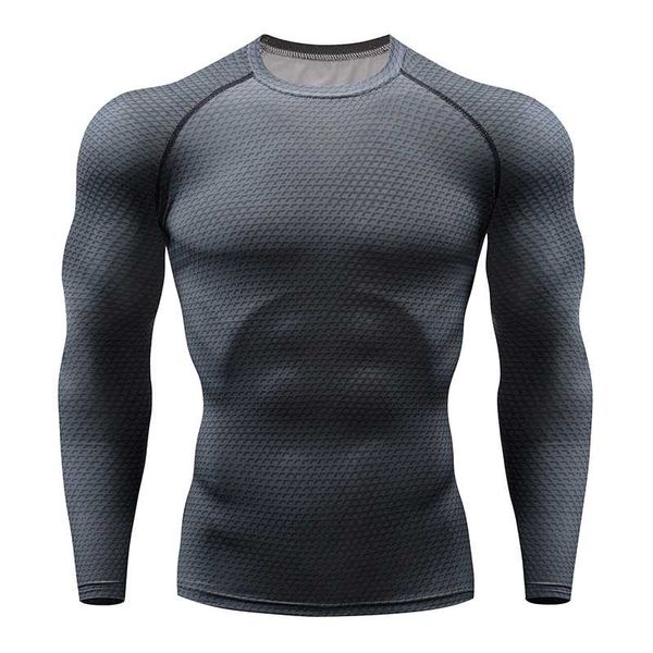

men's long sleeve t-shirt sports running wear, Black;blue
