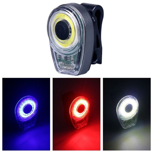 

bike taillight waterproof riding rear light white red led usb charging mountain bike cycling light bicycle tail lamp