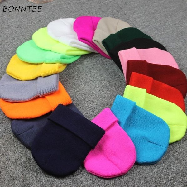 

skullies beanies women knitted beanie fashionable casual womens all match thicker trendy ladies elastic pure color warm, Blue;gray