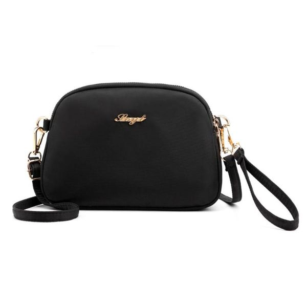 

nylon shoulder crossbody bag high-quality comfortable delicate convenient fashion pure zipper shopping messenger handbag