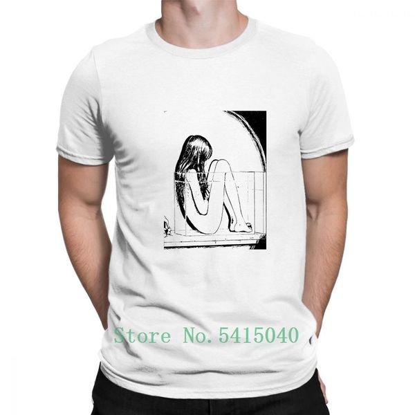 

man manga junji ito t shirts women kroean girl tees harajuku design aesthetic japanese anime men short-sleeved kawaii